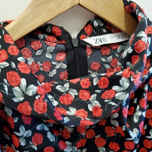 🎈2/$50 Zara Rose Peplum Blouse - Picture 13 of 16